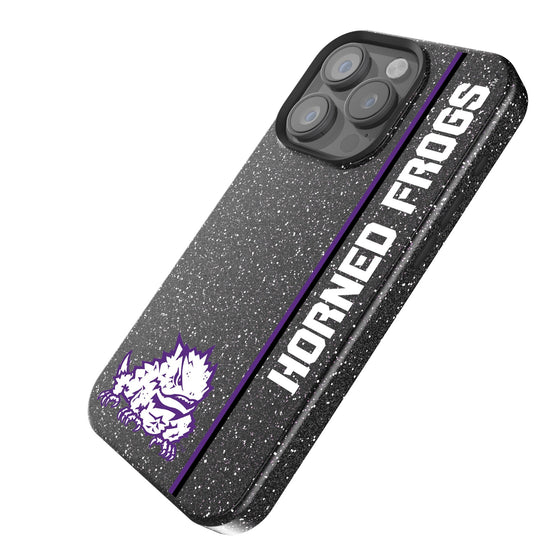 Texas Christian Horned Frogs Sidebar Bling Phone Case-1