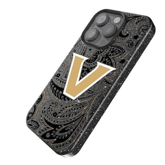 Vanderbilt Commodores Paisley Bling Phone Case-1