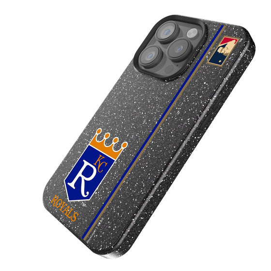 Kansas City Royals 1969-1978 - Cooperstown Collection Sidebar Bling Phone Case-1