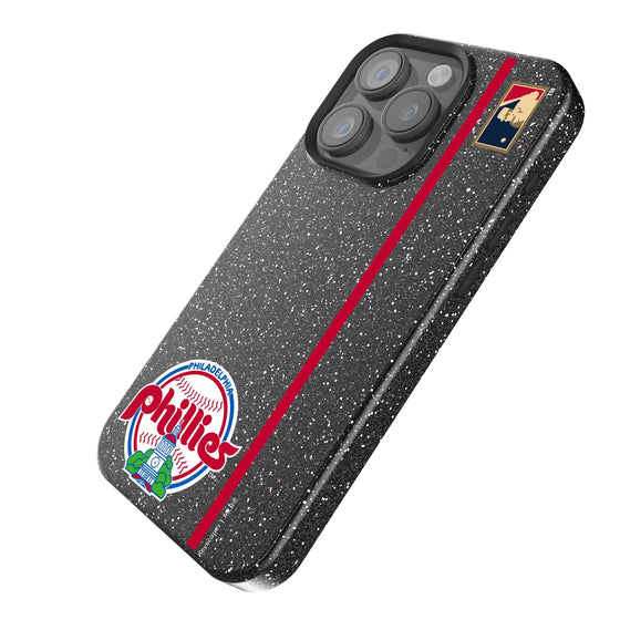 Philadelphia Phillies 1984-1991 - Cooperstown Collection Sidebar Bling Phone Case-1