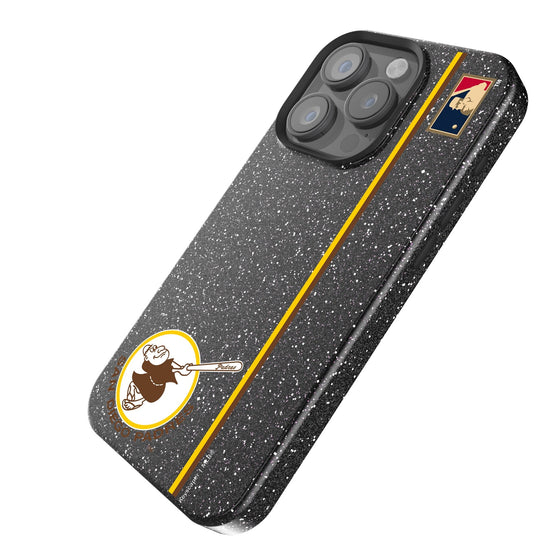 San Diego Padres 1969-1984 - Cooperstown Collection Sidebar Bling Phone Case-1