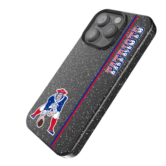 New England Patriots Historic Collection Sidebar Bling Phone Case-1