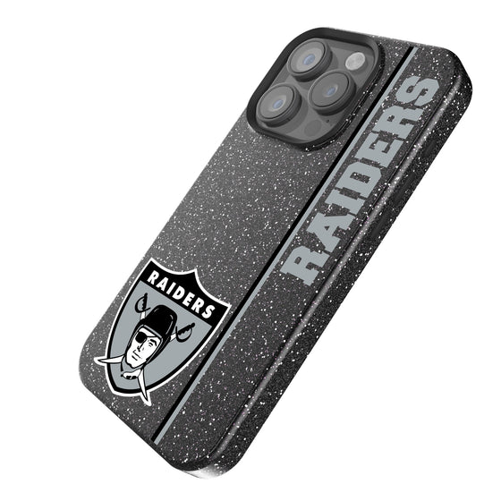 Oakland Raiders 1963 Historic Collection Sidebar Bling Phone Case-1