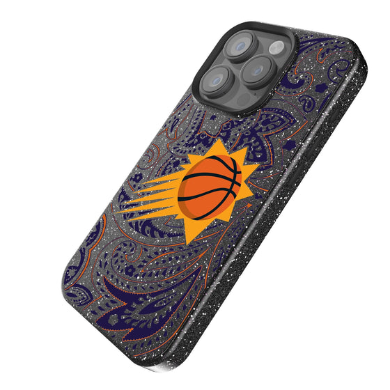 Phoenix Suns Paisley Bling Phone Case-1