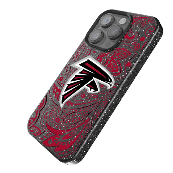 Atlanta Falcons Paisley Bling Phone Case-1