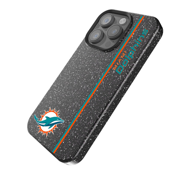 Miami Dolphins Sidebar Bling Phone Case-1