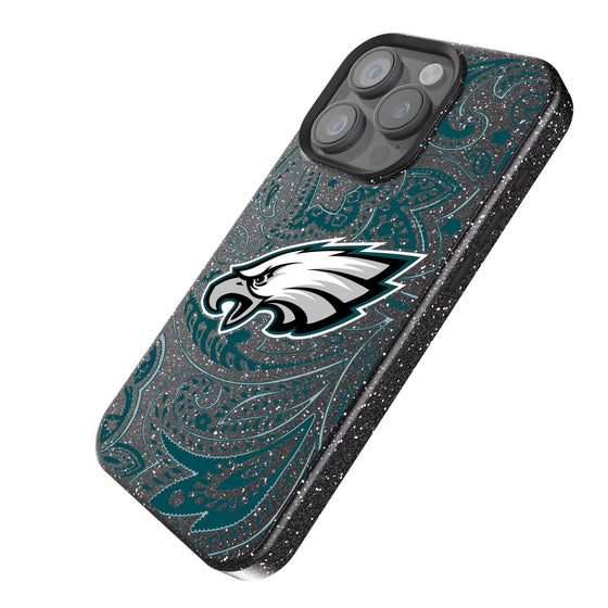 Philadelphia Eagles Paisley Bling Phone Case-1