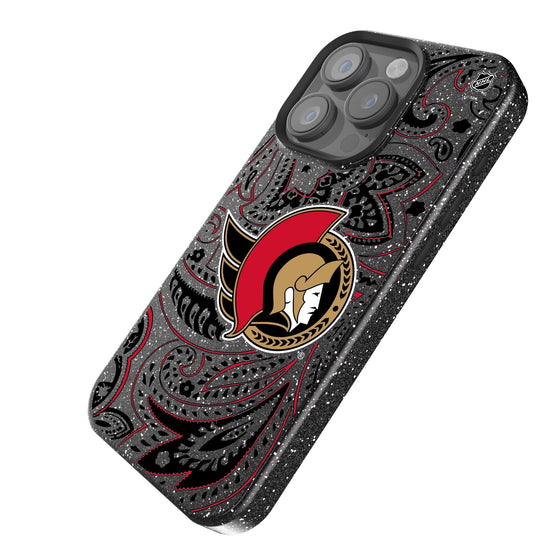 Ottawa Senators Paisley Bling Phone Case-1