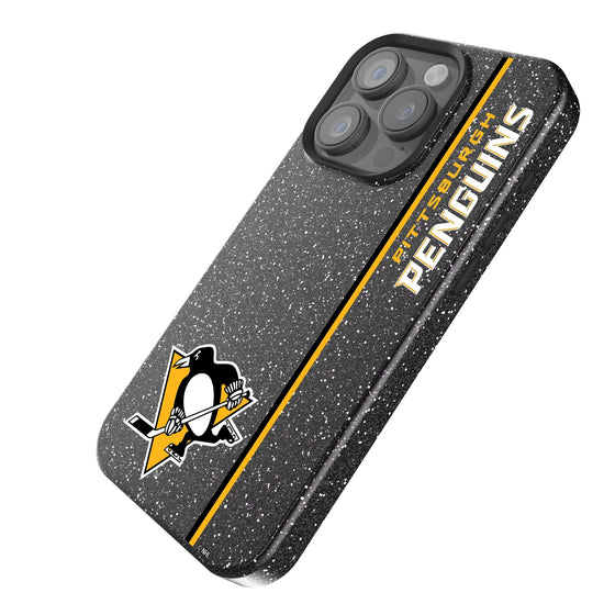 Pittsburgh Penguins Sidebar Bling Phone Case-1