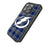 Tampa Bay Lightning Plaid Bling Phone Case-1