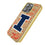 Illinois Fighting Illini Paisley Bling Phone Case-1