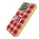 Utah Utes Plaid Bling Phone Case-1