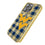 West Virginia Mountaineers Plaid Bling Phone Case-1