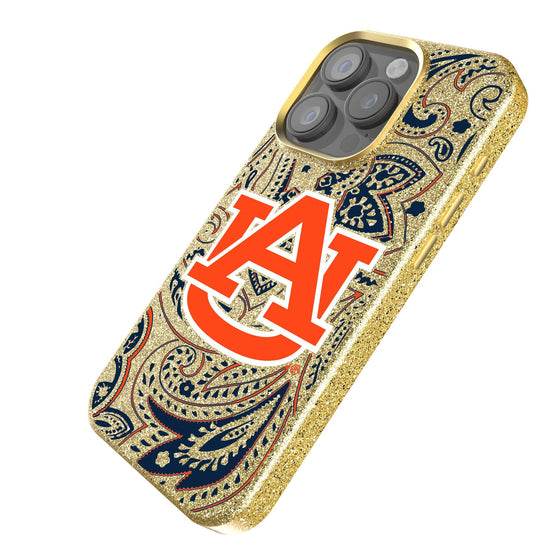 Auburn Tigers Paisley Bling Phone Case-1