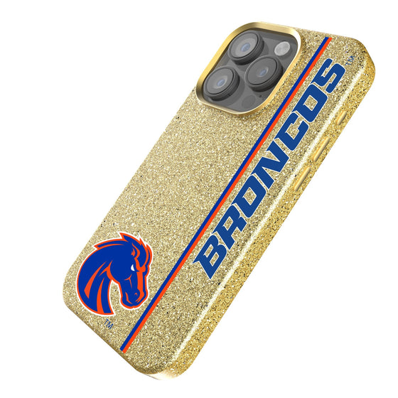 Boise State Broncos Sidebar Bling Phone Case-1