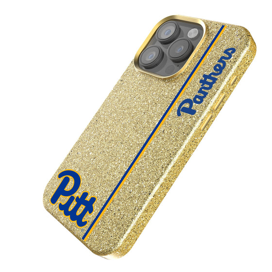 Pittsburgh Panthers Sidebar Bling Phone Case-1