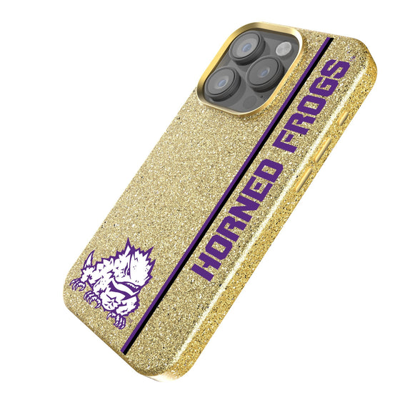 Texas Christian Horned Frogs Sidebar Bling Phone Case-1