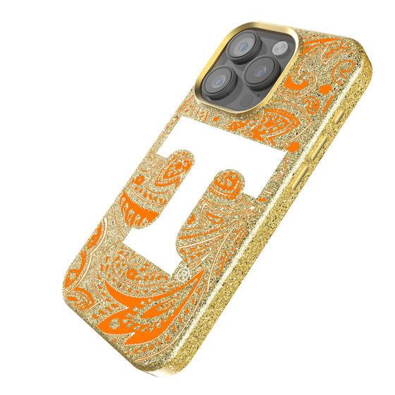 Tennessee Volunteers Paisley Bling Phone Case-1