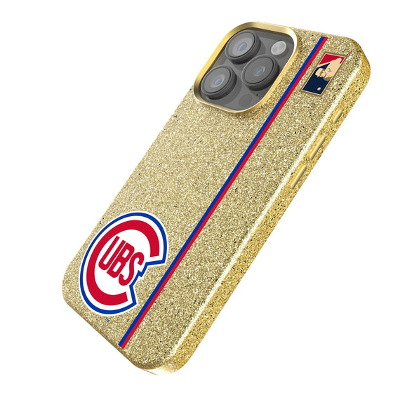 Chicago Cubs 1948-1956 - Cooperstown Collection Sidebar Bling Phone Case-1