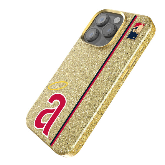 LA Angels 1971 - Cooperstown Collection Sidebar Bling Phone Case-1