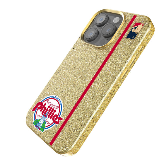 Philadelphia Phillies 1984-1991 - Cooperstown Collection Sidebar Bling Phone Case-1