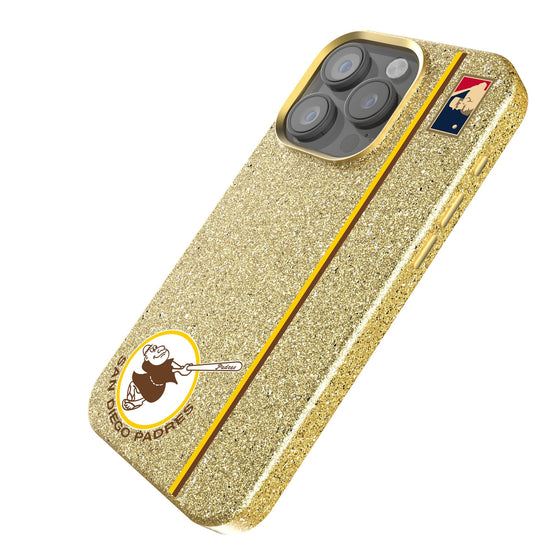 San Diego Padres 1969-1984 - Cooperstown Collection Sidebar Bling Phone Case-1