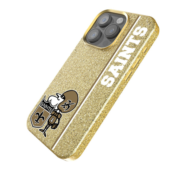 New Orleans Saints Historic Collection Sidebar Bling Phone Case-1