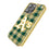 Oakland Athletics Plaid Bling Phone Case-1