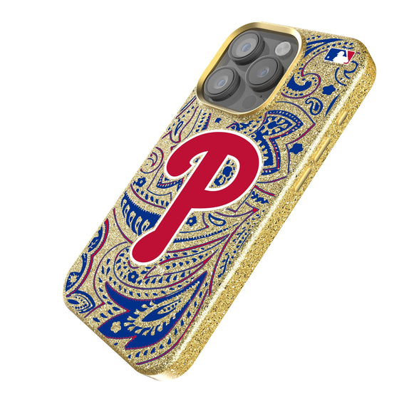 Philadelphia Phillies Paisley Bling Phone Case-1