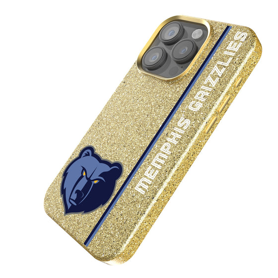 Memphis Grizzlies Sidebar Bling Phone Case-1