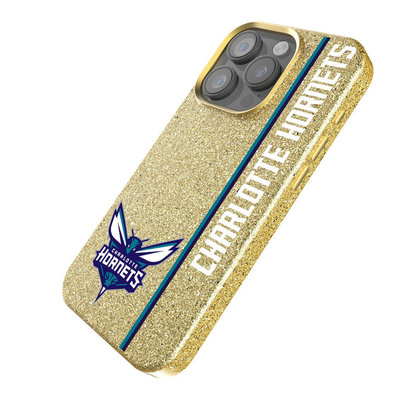 Charlotte Hornets Sidebar Bling Phone Case-1