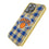 New York Knicks Plaid Bling Phone Case-1