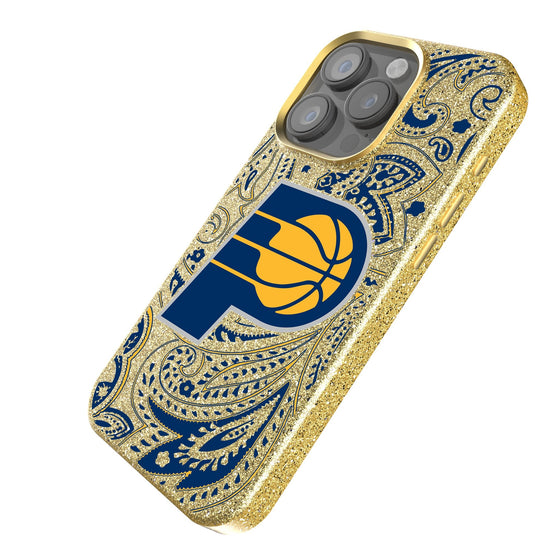 Indiana Pacers Paisley Bling Phone Case-1