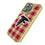 Atlanta Falcons Plaid Bling Phone Case-1