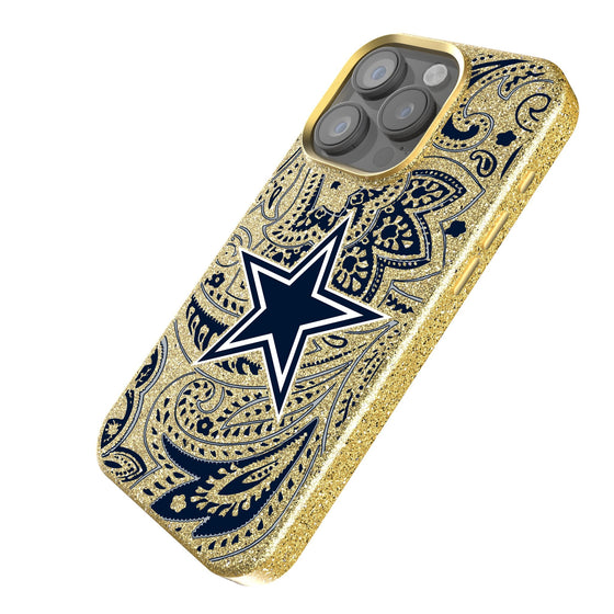 Dallas Cowboys Paisley Bling Phone Case-1