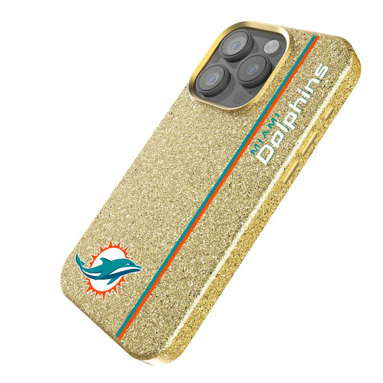 Miami Dolphins Sidebar Bling Phone Case-1