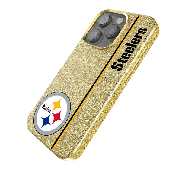 Pittsburgh Steelers Sidebar Bling Phone Case-1