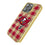 Tampa Bay Buccaneers Plaid Bling Phone Case-1