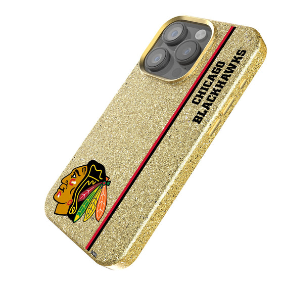 Chicago Blackhawks Sidebar Bling Phone Case-1