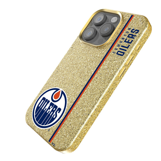 Edmonton Oilers Sidebar Bling Phone Case-1