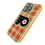 Philadelphia Flyers Plaid Bling Phone Case-1