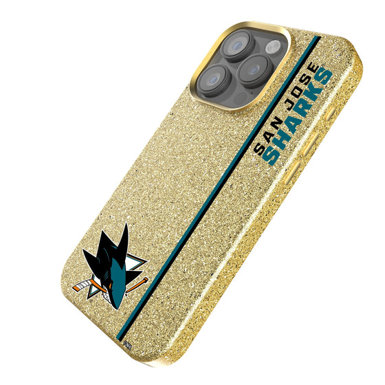 San Jose Sharks Sidebar Bling Phone Case-1