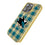 San Jose Sharks Plaid Bling Phone Case-1