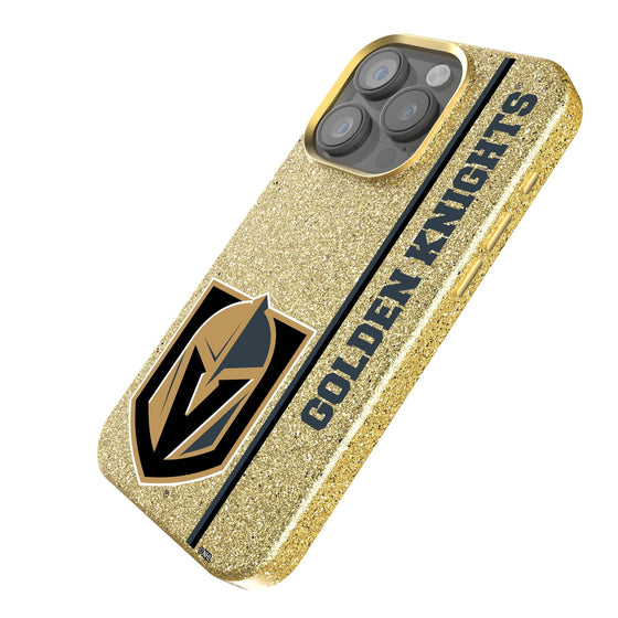 Vegas Golden Knights Sidebar Bling Phone Case-1