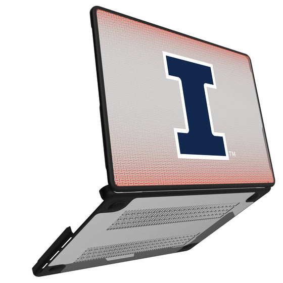 University of Illinois Fighting Illini Linen Laptop Case-1