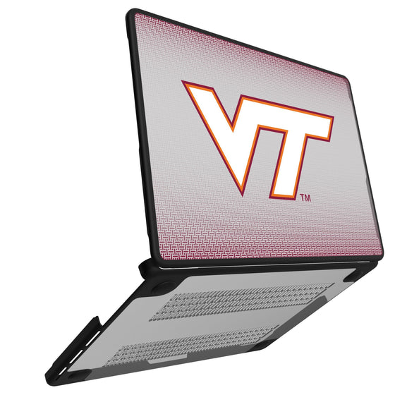 Virginia Tech Hokies Linen Laptop Case-1