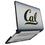 University of California Berkeley Golden Bears Linen Laptop Case-1