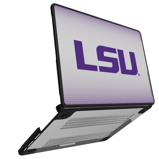 Louisiana State University Tigers Linen Laptop Case-1