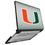 University of Miami Hurricanes Linen Laptop Case-1