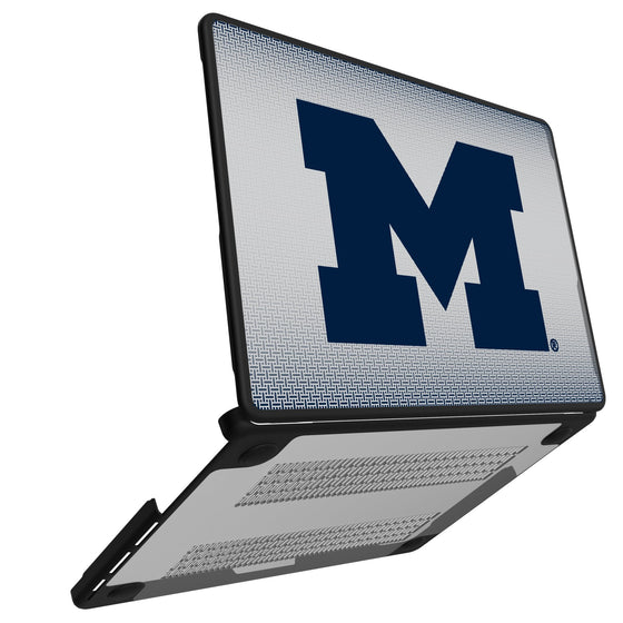 University of Michigan Wolverines Linen Laptop Case-1